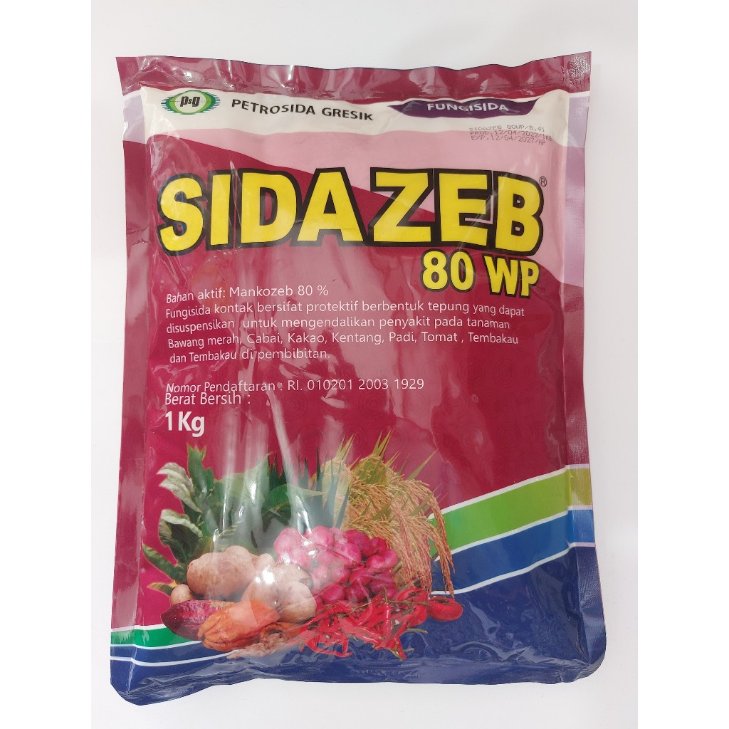 SIDAZEB 80WP 1KG FUNGISIDA MANKOZEB