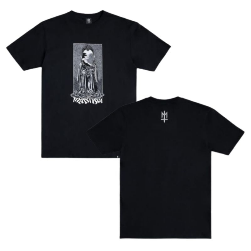 (COD) T-SHIRT HITAM MATERNAL RIFLES - KAOS DISTRO MATERNAL DISASTER BDG BAJU PRIA MATERNAL HITAM - K