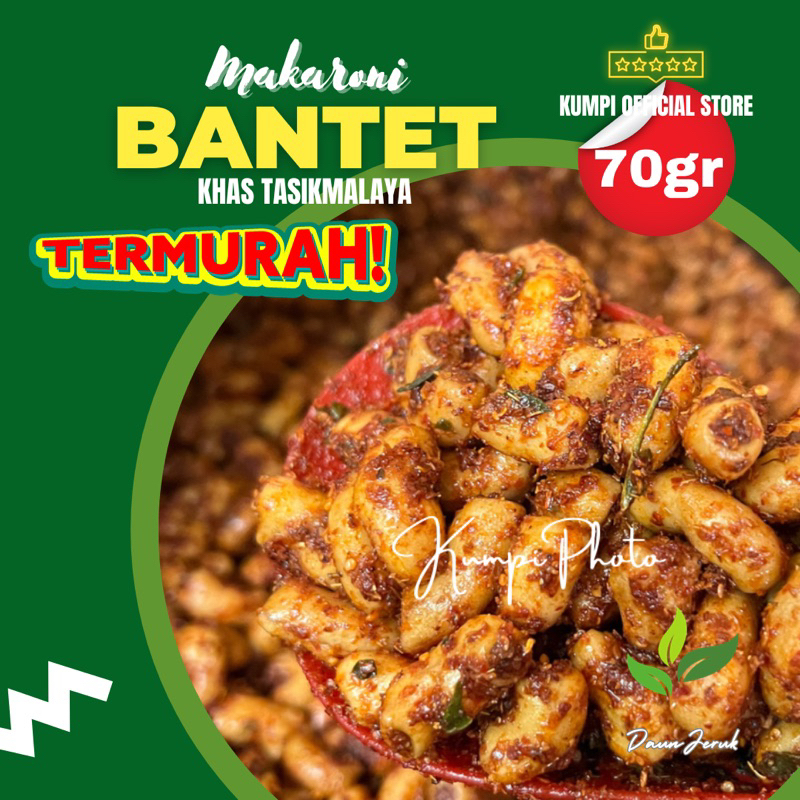 

MAKARONI BANTET KUMPI 60 GRAM Khas Tasikmalaya