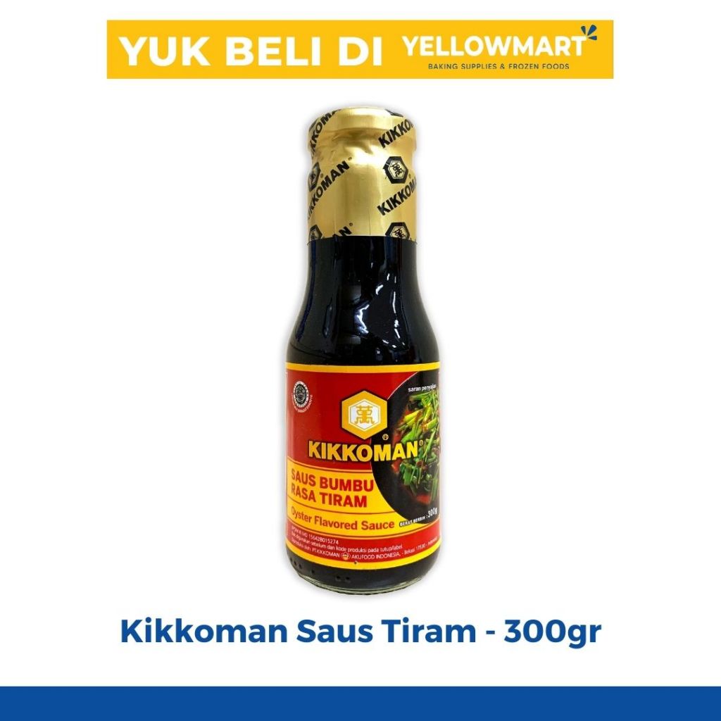 

Kikkoman Saus Tiram - 300ml - Oyster Sauce