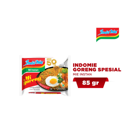 

Indomie Goreng /Indomie Soto /Indomie Ayam bawang /Indomie Kari ayam / Semua Varian Ready