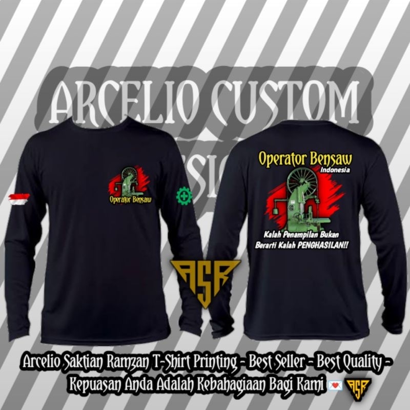 KAOS OPERATOR BENSAW BAHAN ADEM
