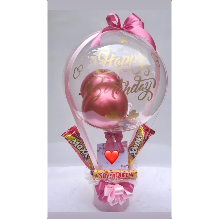 buket balon snack / bloom box balon snack