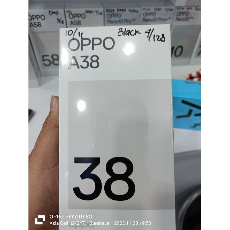 Oppo A38 ram 4/128 new
