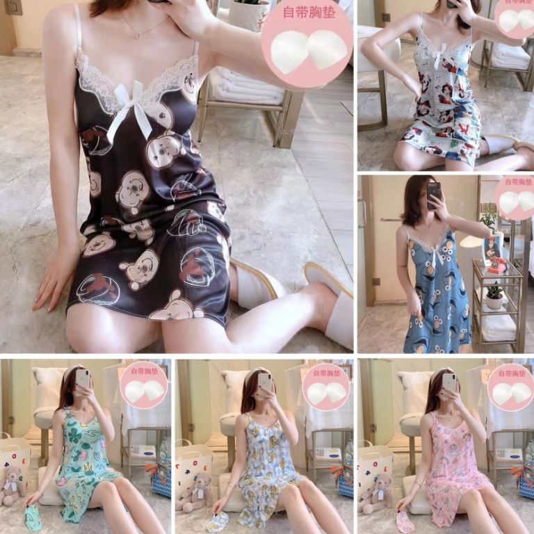 GROSIR ✅ Daster Sexy Import+Bra/Daster Tali Sexy/Daster Cup Bra/Daster Singlet Sexy Import/Daster Im