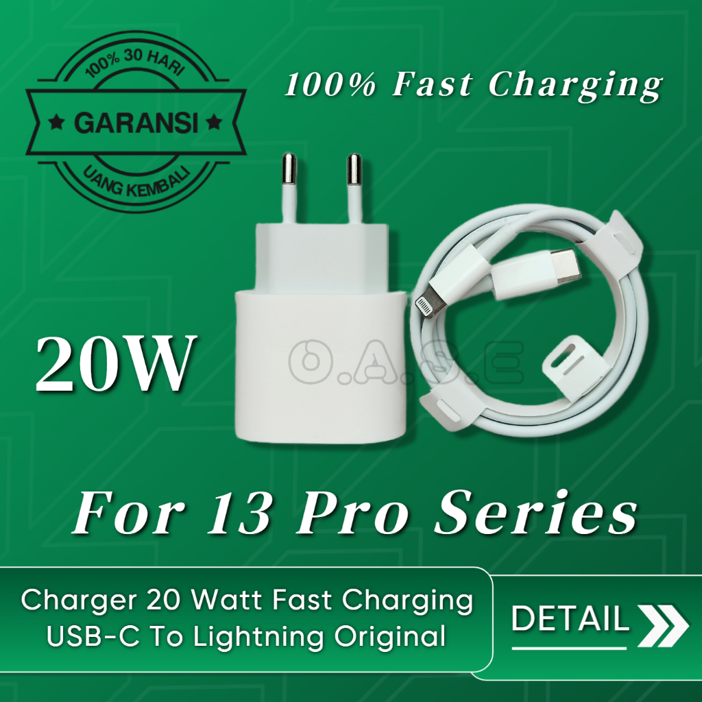 Charger iPhone 13 Pro Original Fast Charging