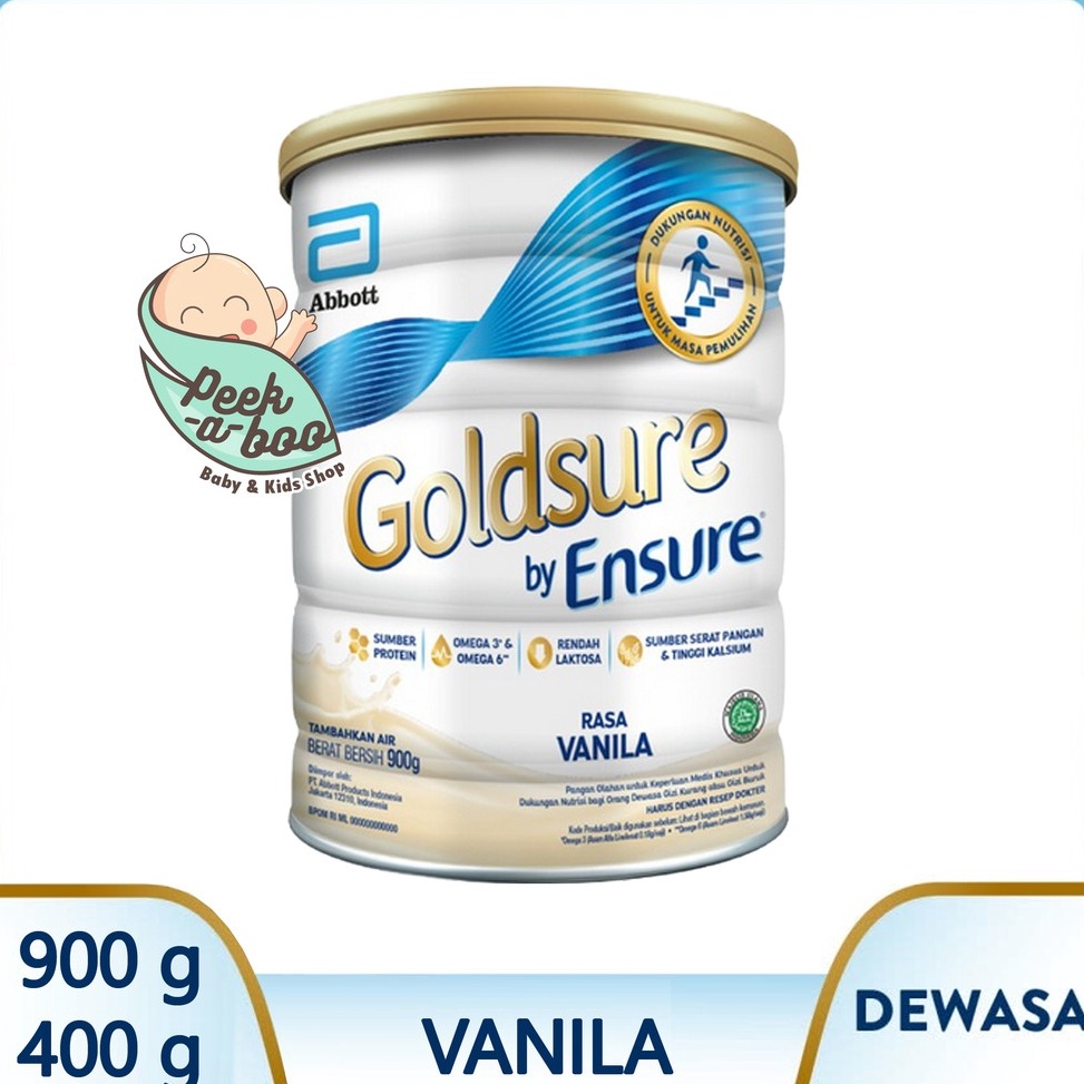 

✦BEST SELLER✦ GOLDSURE BY ENSURE VANILA 900GR 400GR SUSU NUTRISI DEWASA