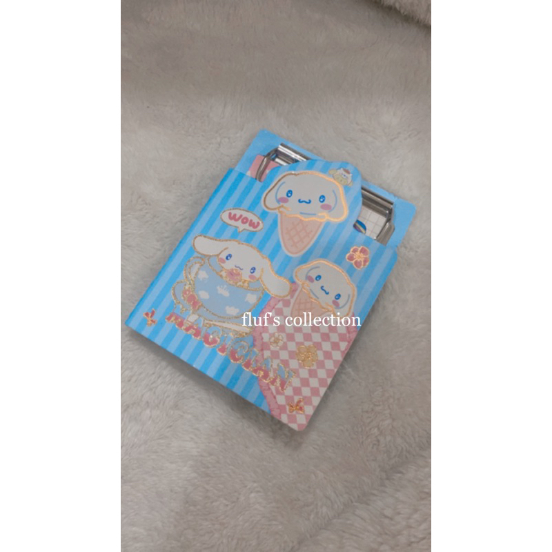 

SANRIO CINNAMOROLL MINI CLIPBOARD + MEMO PAD UNOFFICIAL LUCU TERMURAh