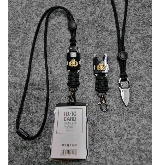 

lanyard id tactical tribrata polri timbul