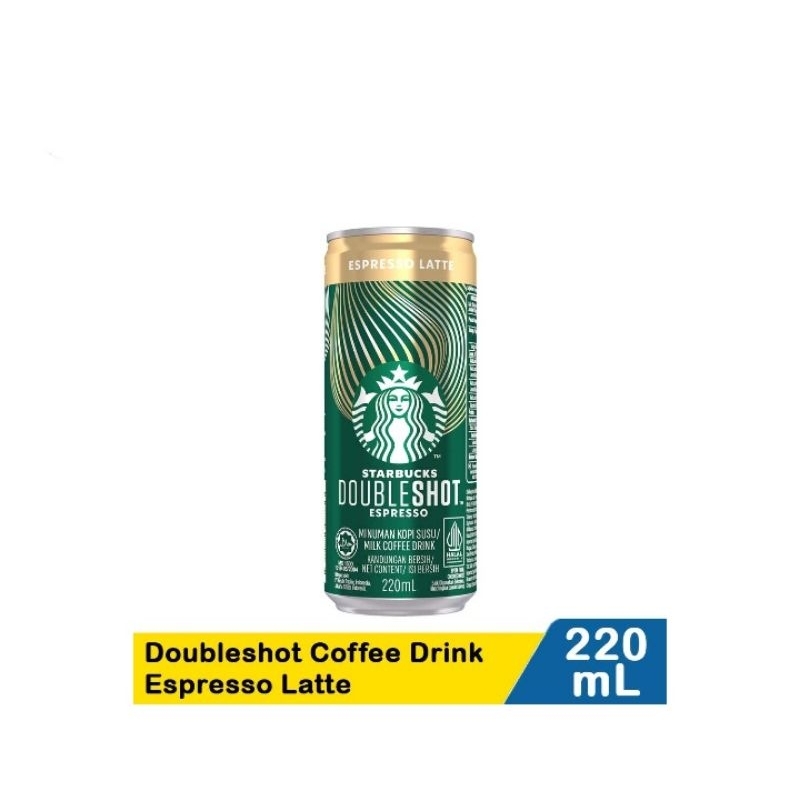 

Starbucks Doubleshot Coffee Drink EspressoLatte 220mL