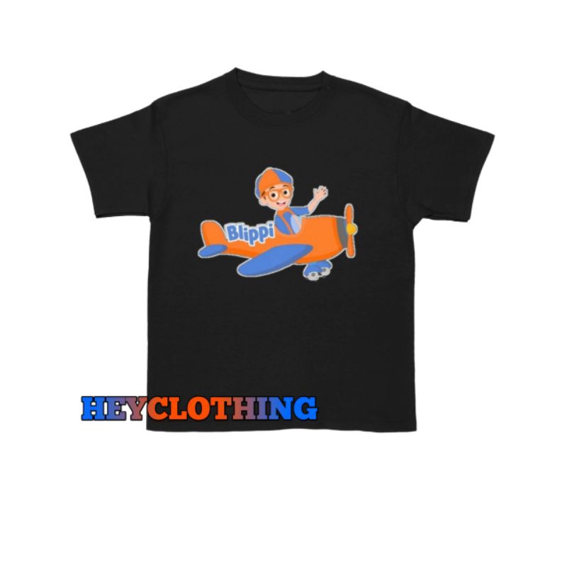(BISA COD) BAJU KAOS ANAK KARAKTER BLIPPI PAKAIAN ANAK ATASAN BLIPPI T-SHIRT