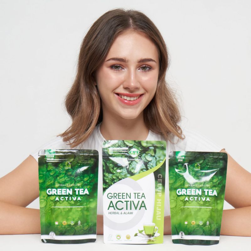 

Teh Green Tea Activa Herbal Alami