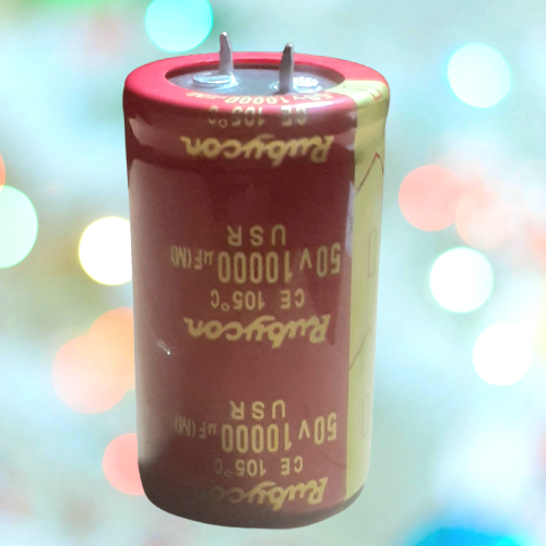 ELCO 10000 - 50V RUBYCON MERAH/ELKO RUBYCON RED