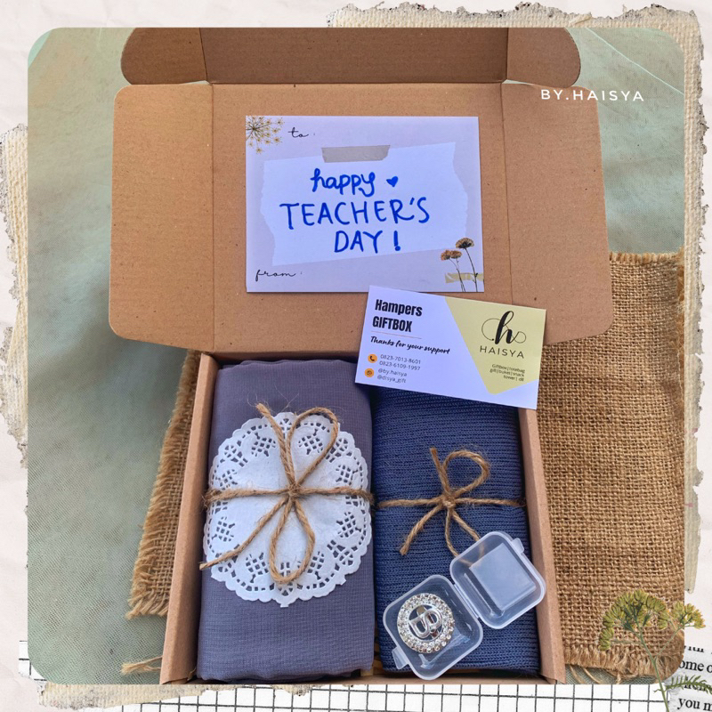 [TERMURAH] Hampers Hari Guru/ Giftbox kado hari guru murah / kado hari guru nasional / hampers hari 