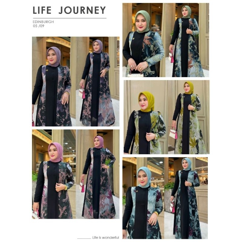 VALERINA DRESS VOL 2//100% ORIGINAL BRAND IRNA GALLERY//CERUTY BABYDOLL PRINTING PREMIUM//BEST SELLE