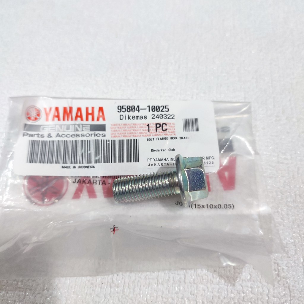 BAUT GANTUNGAN KNALPOT KE FOOTSTEP STEP BELAKANG RX K RX KING 95804-10025