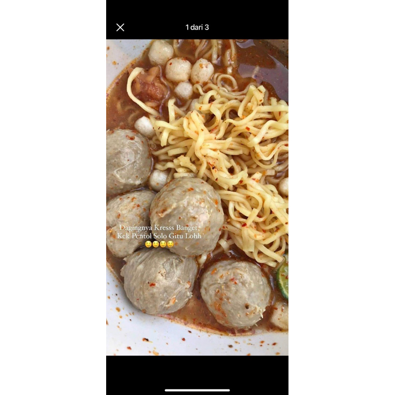 

bakso aci daging