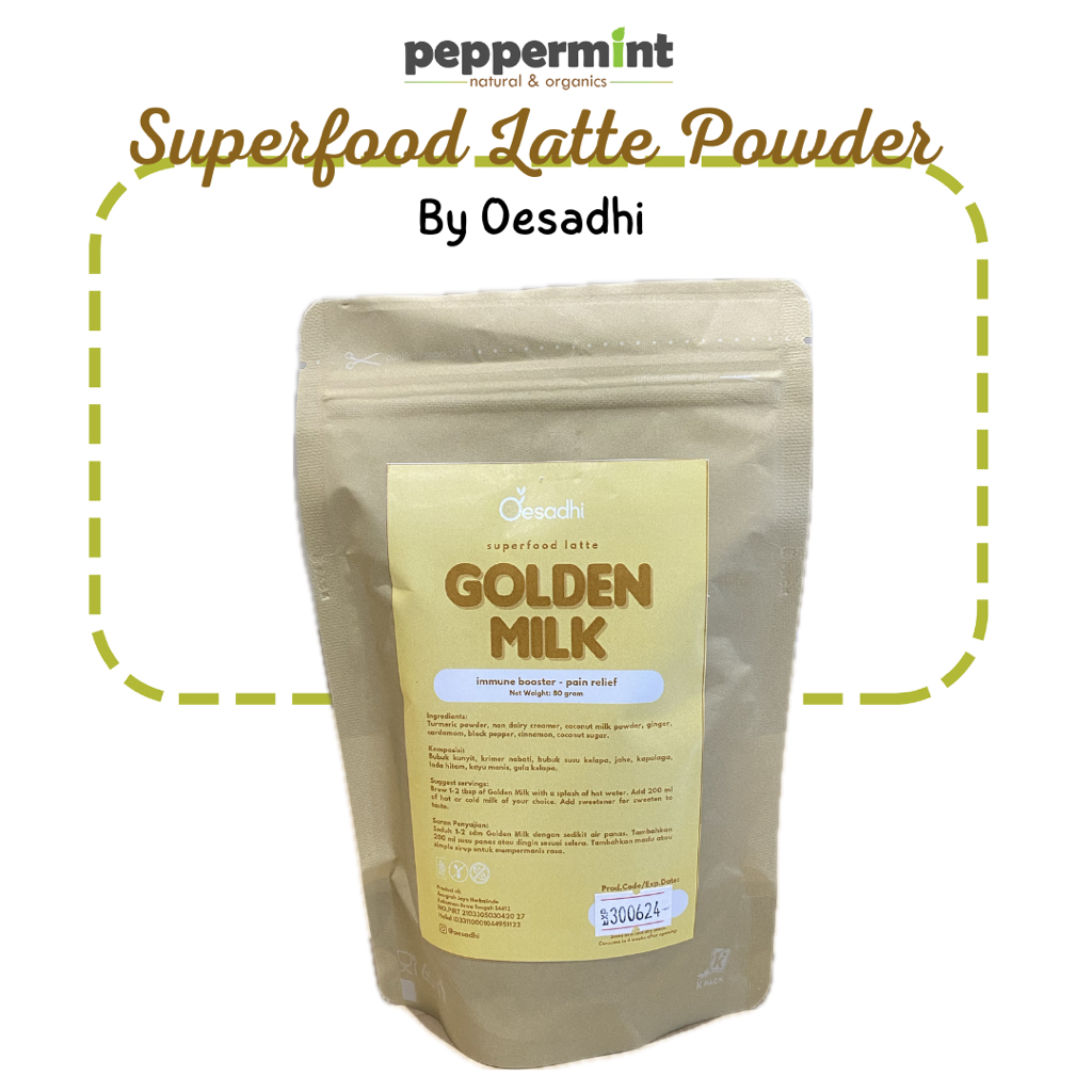 

Oesadhi Superfood Latte Golden Milk (80 gr) / Minuman Herbal
