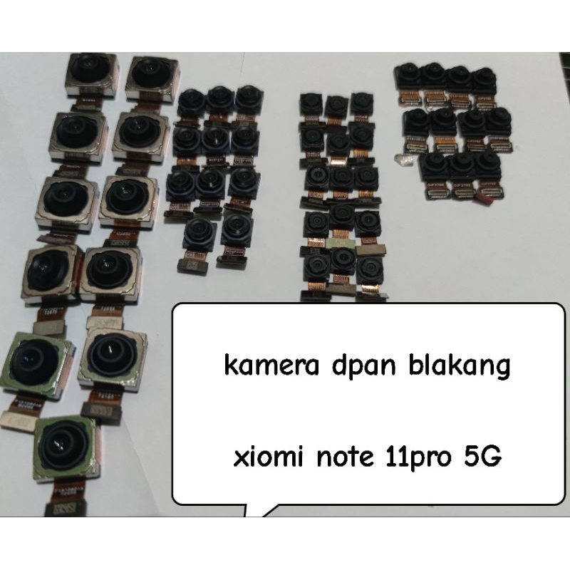 KAMERA DEPAN BELAKANG XIOMI REDMI NOTE 11PRO 5G