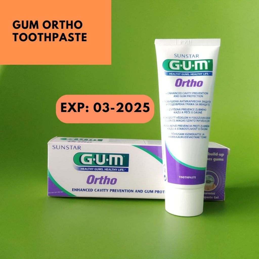 Gum Ortho Toothpaste/Pasta Gigi Pengguna Behel