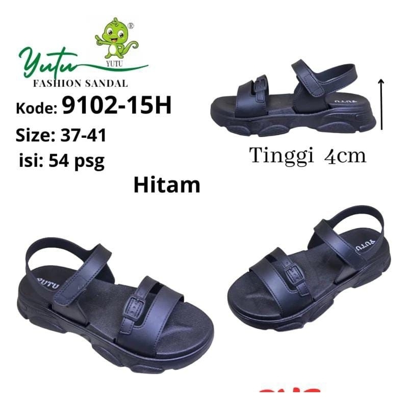 Sandal Gunung Wanita Jelly Sandal Wanita Terbaru Kekinian Yutu-9102