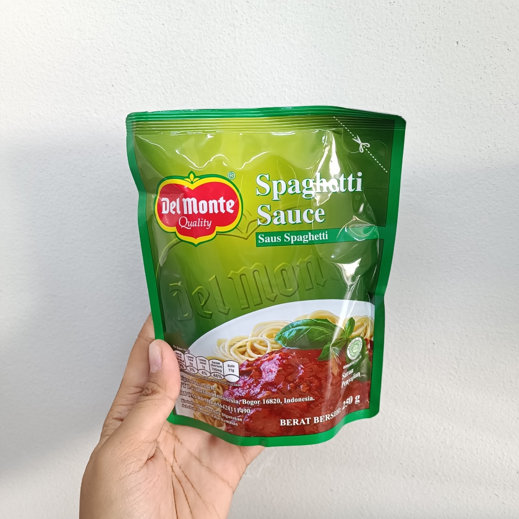 

DEL MONTE SAUS SPAGHETTI/ DEL MONTE SPAGHETTI SAUCE/ DEL MONTE SAUS SPAGETI