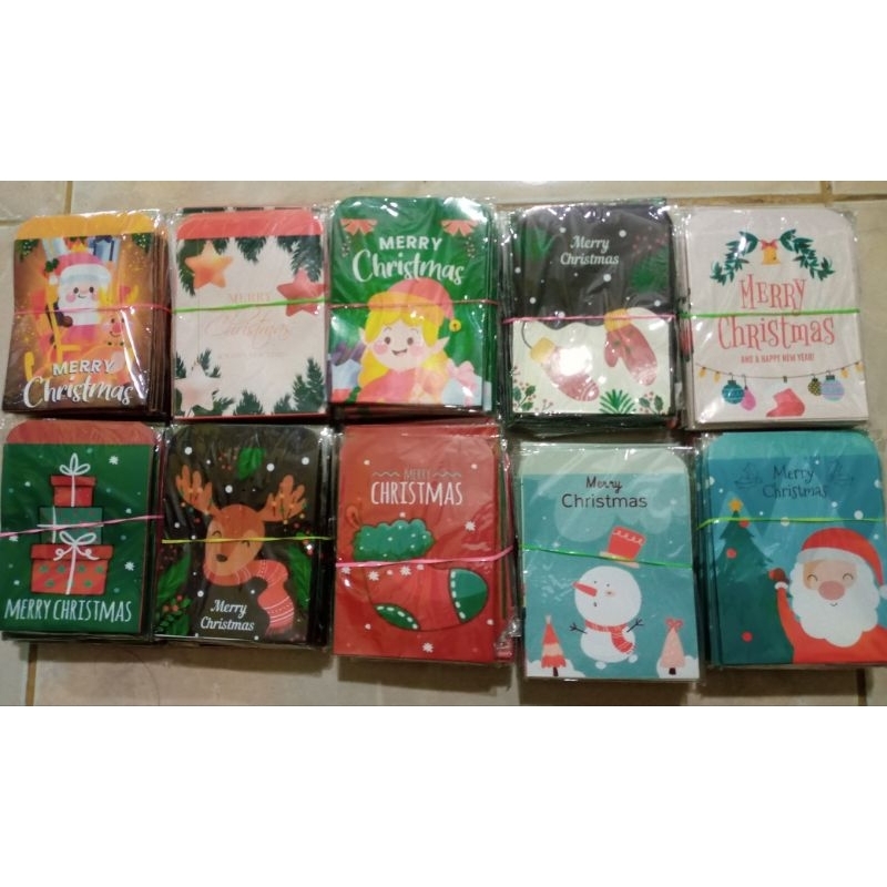 

Amplop Natal Ukuran Medium Siap Pakai 1 Pack Isi 10 pcs