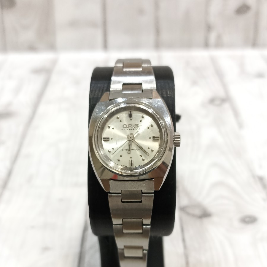 Jam Tangan Oris Vintage Shockproof Ladies Manual Winding Wanita Cewek Perempuan Swiss Langka Origina