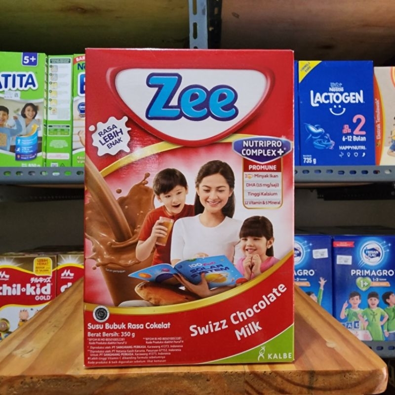 

Zee Reguler Swizz Chocolate Milk 350gr