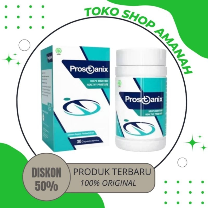 PROSTANIX Asli Original Berkualitas Lulus Uji BPOM Prostanix Terbaik