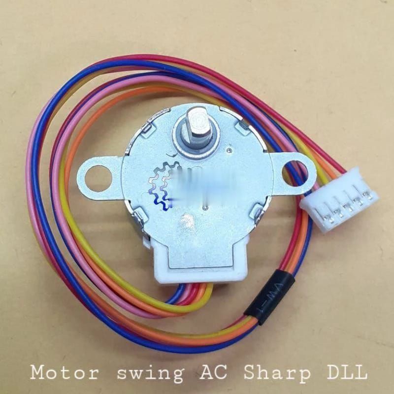Motor swing AC sharp 1/2 - 2 pk 24BYJ48