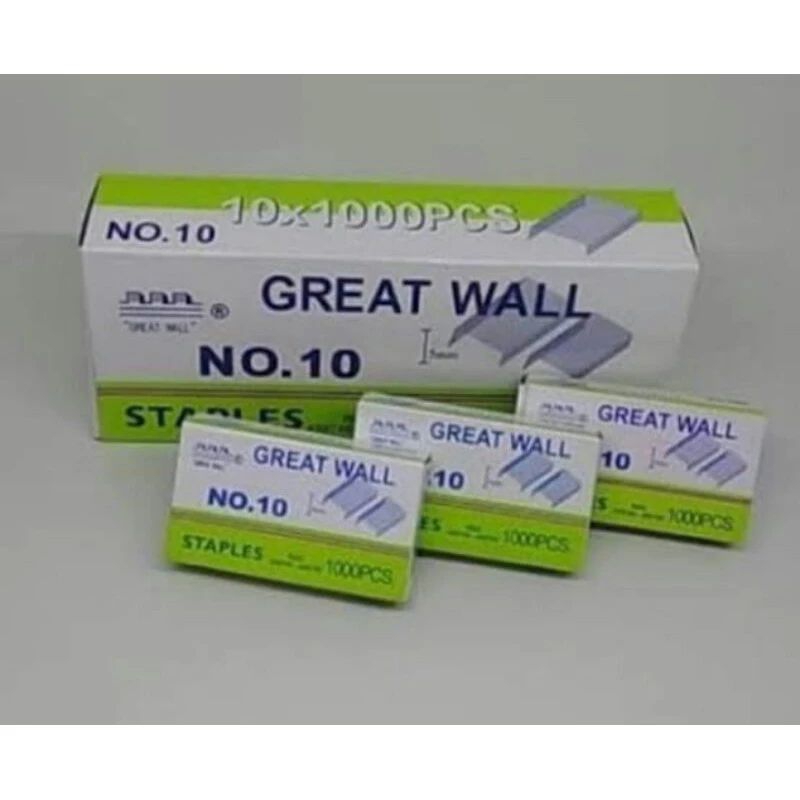 

Isi Staples Great Well No. 10