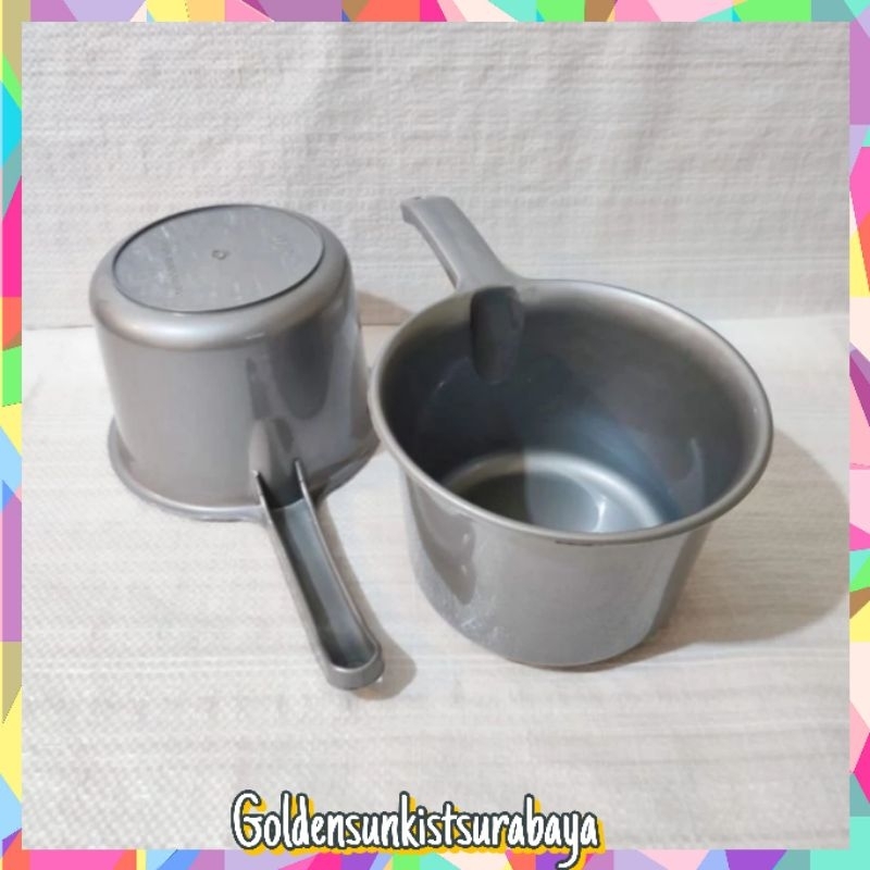 Gayung silver anak plastik
