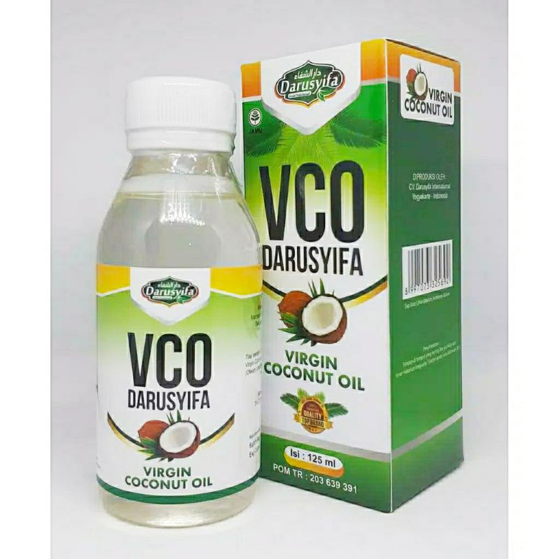 

MINYAK KELAPA VCO Darusyifa (VIRGIN COCONUT OIL)125ml vco cair