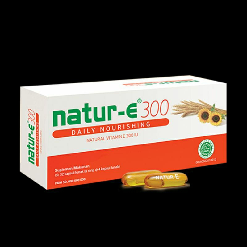 Natur E 300iu Vitamin E 300iu ,Vitamin Untuk Kulit