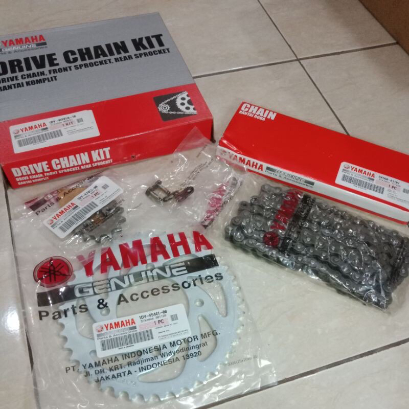 GEAR SET PAKET KOMPLIT YAMAHA JUPITER Z1 FORCE 1 INJEKSI JUPITER Z NEW
