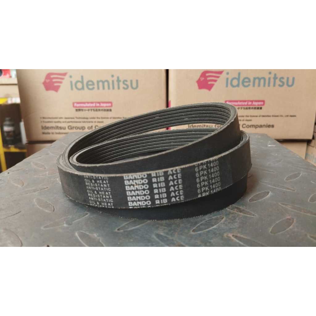 BANDO VAN BELT 6PK 1400 RIB BELT TALI KIPAS 6PK-1400 FAN BELT ALUR