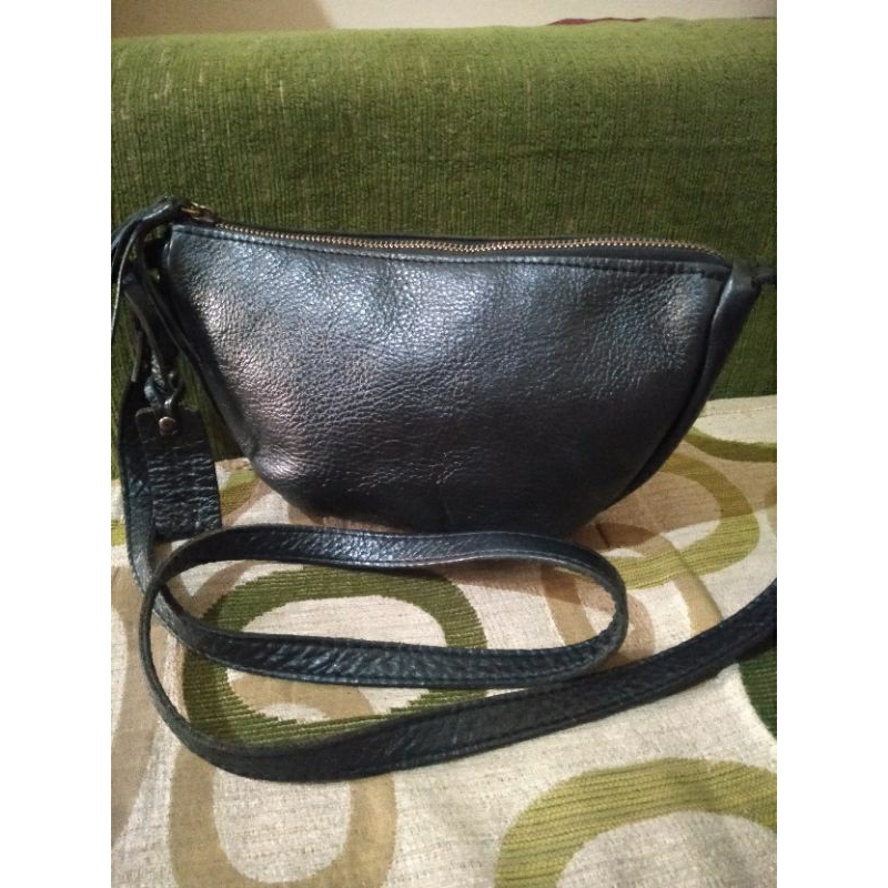 tas sling ensoen kulit asli, korea