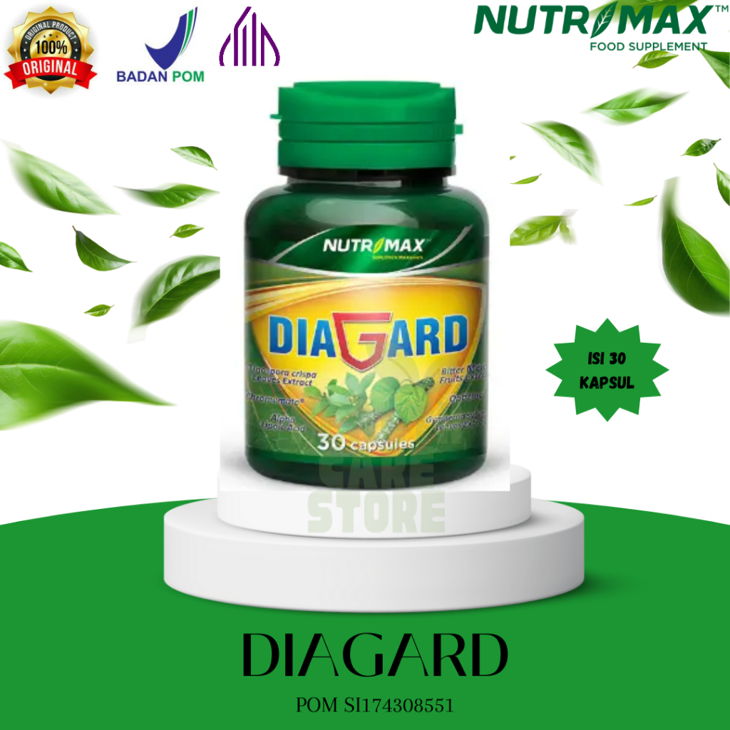 Nutrimax Diagard Isi 30 Kapsul Herbal untuk Diabetes