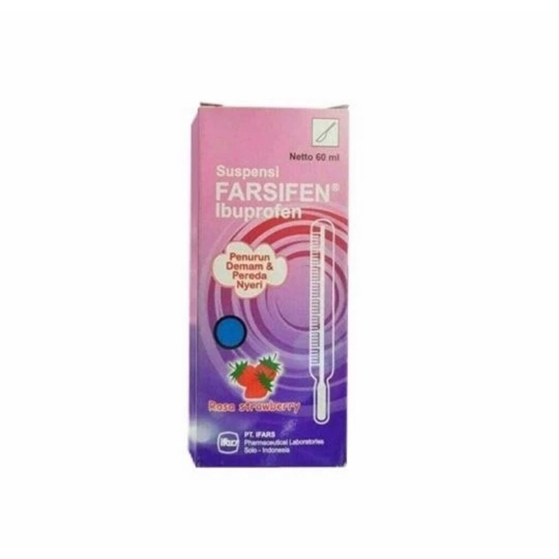 Farsifen sirup 60 ml ( obat sakit gigi & penurun demam anak )