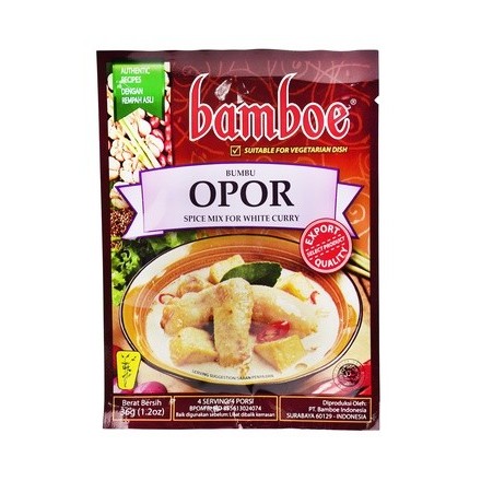 

Bamboe Opor 36gr Bumbu Masak Instan