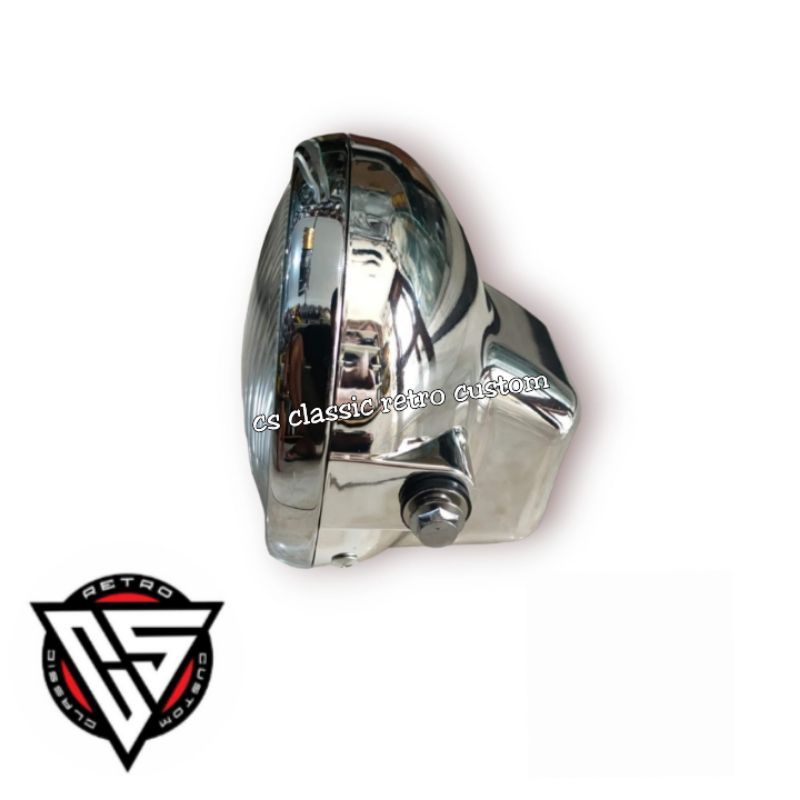 HEADLAMP LAMPU DEPAN REPLIKA HONDA GL 100/GL 125 OLD PNP JIALING KANCIL