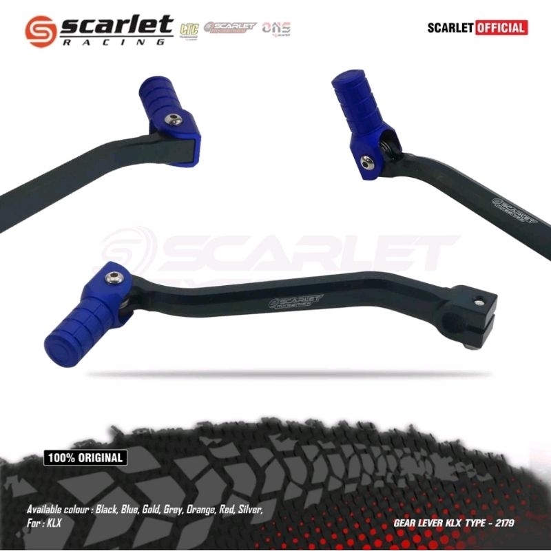 GEAR LEVEL SHIFTER OPERAN GIGI KLX CNC SCARLET