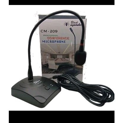 Mic Podium mic profesional microphone podium black spider CM 209 Original