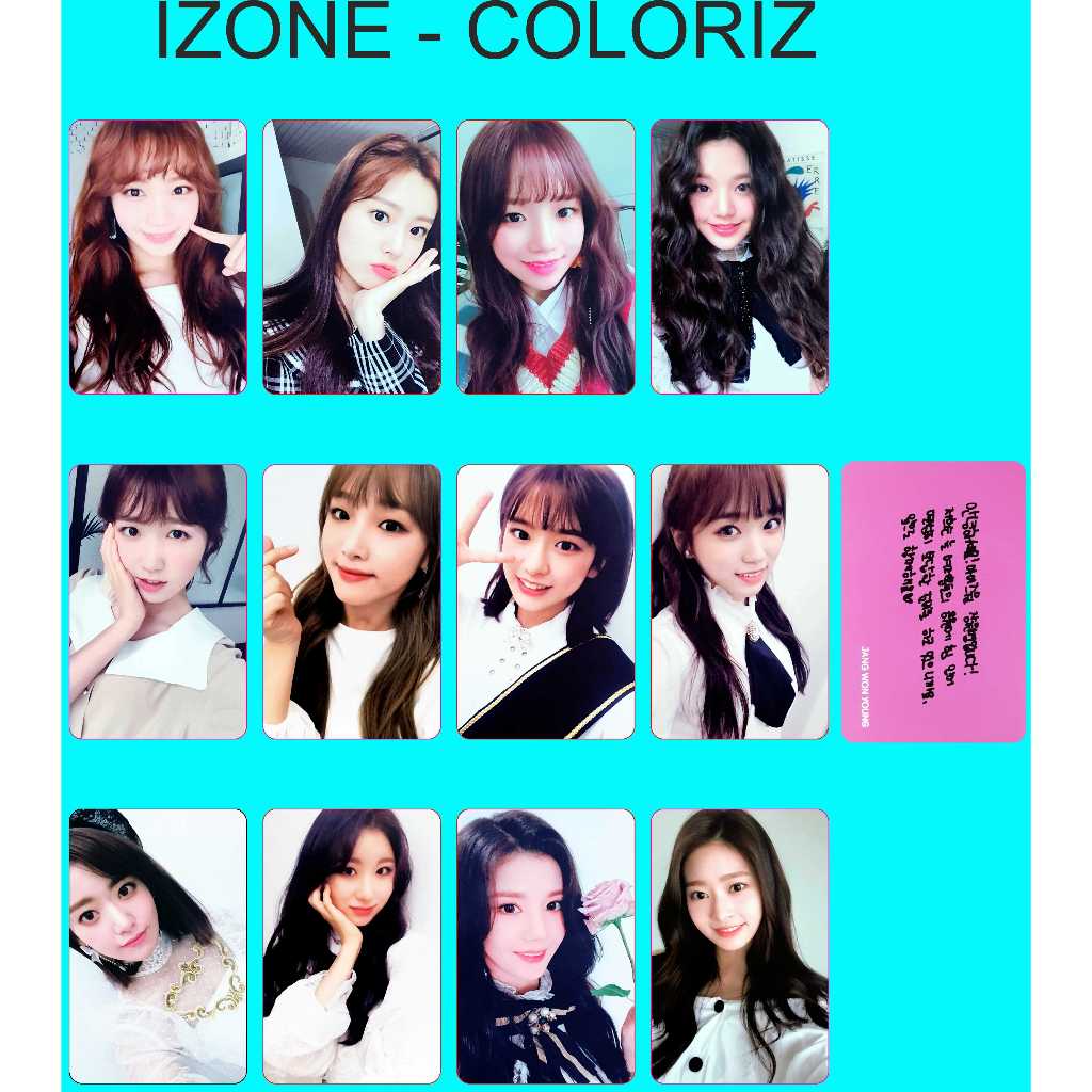 Harga Izone Coloriz Photocard Terbaru Mei 2025 | BigGo Indonesia