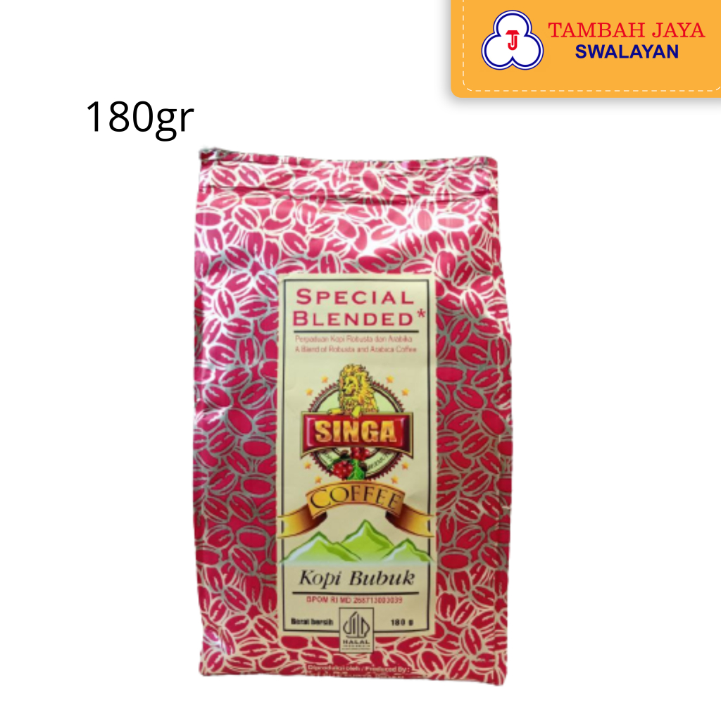 

Kopi Singa Special Blended 180gr