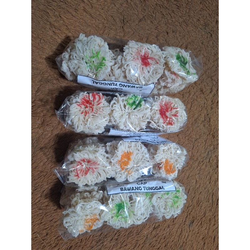 

KRUPUK PERTULO WARNA WARNI 250g