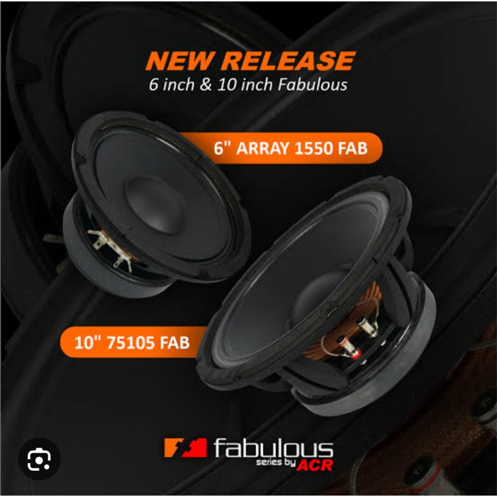 Speaker Fabulous 10in 75105 Fab
