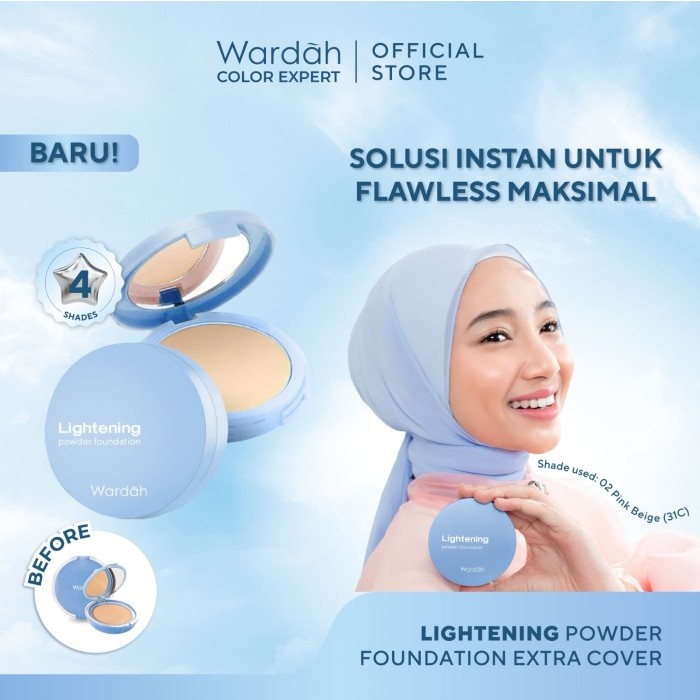 [EXTRA COVER] Wardah Lightening Powder Foundation Extra Cover