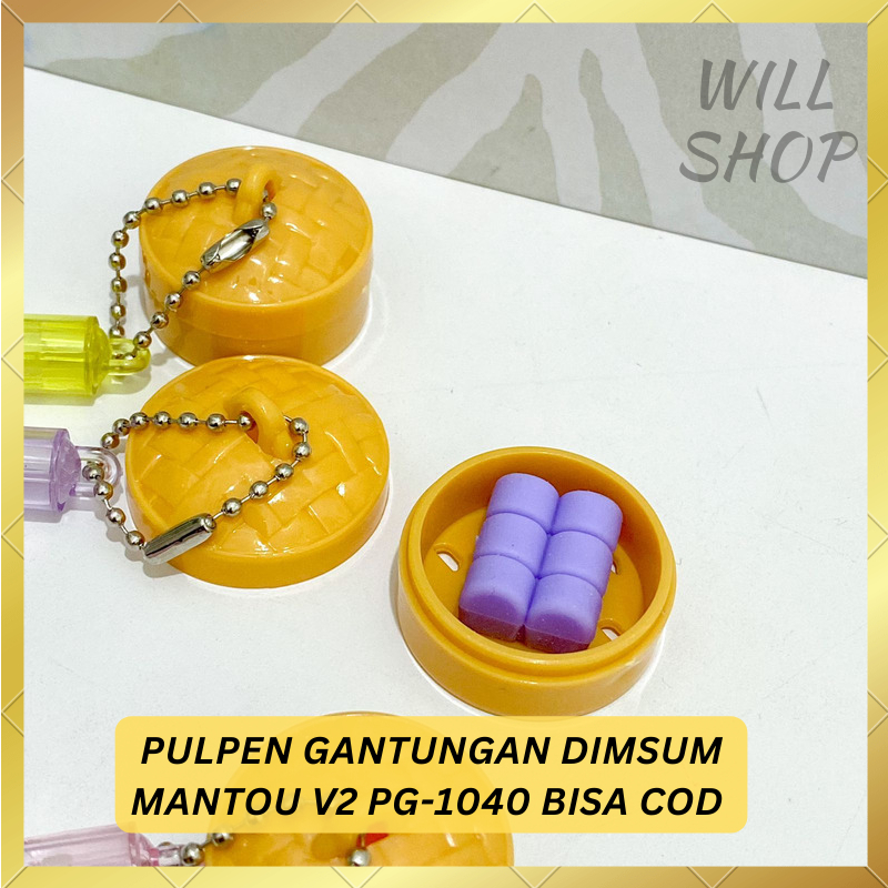

VARIAN 4 / 8 / 12 PCS PULPEN GANTUNGAN DIMSUM MANTOU V2 PG-1040 / BOLPEN PENA TINTA HITAM BISA DI HAPUS / PERLENGKAPAN ALAT TULIS SEKOLAH KANTOR TERMURAH BISA COD